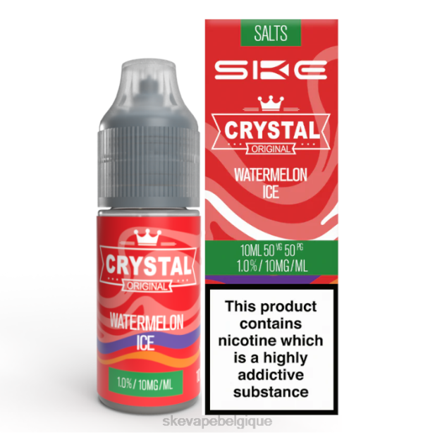 SKE- sel de nicotine cristallin - 10 ml 2684119 glace à la pastèque SKE vape pen