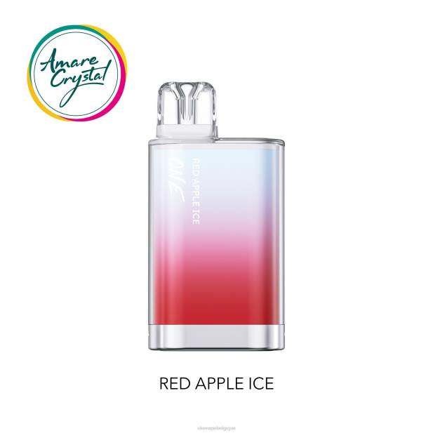 SKE- amare crystal une vape jetable 268429 glace à la pomme rouge SKE vape pen