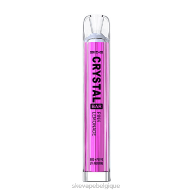 SKE- vape jetable de barre de cristal 268467 limonade rose SKE vape refills