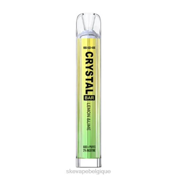 SKE- vape jetable de barre de cristal 268477 citron vert SKE vape refills