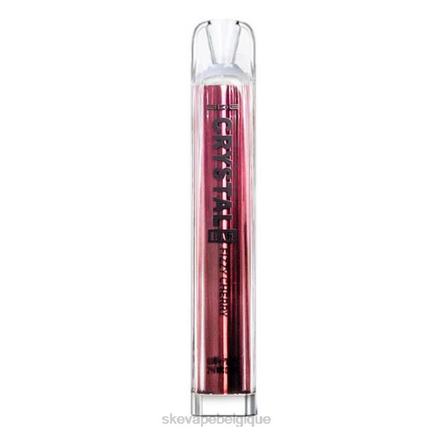 SKE- vape jetable de barre de cristal 268492 cerise pétillante SKE vape belgique